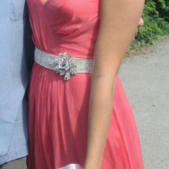 Rhinestone wedding belt - Picture 9 of 10